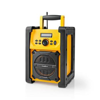 Nedis RDFM3100YW munka rádió, FM, bluetooth, rezgéscsillapítás, 1...