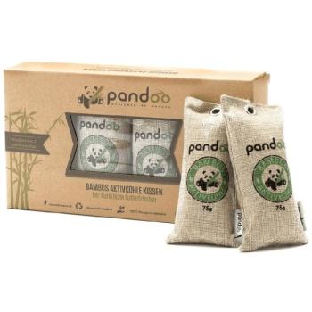 PANDOO természetes bambusz légtisztító aktív szénnel 4 x 75 g