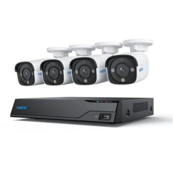 Reolink NVS8-8MB4 4K IP kamera szett, 4 csőkamerával beépített 2T... kép