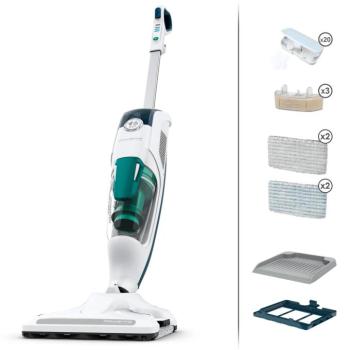 Rowenta RY7777WH Clean&Steam Revolution Gőztisztító, Fehér-Kék kép