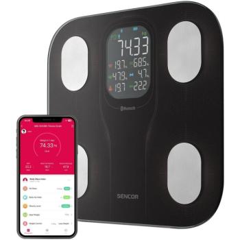 Sencor SBS 9002BK Smart Fitness Mérleg kép