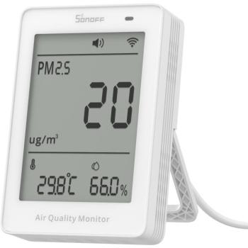 SONOFF AirGuard PM2.5/PM10 Matter Over Wi-Fi Air Quality Monitor SAWF-07P kép