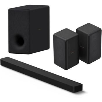 Sony BRAVIA Theatre Bar 8 + 2× Sony SA-RS3S + Sony SA-SW3 kép