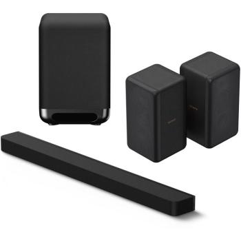 Sony BRAVIA Theatre Bar 8 + 2× Sony SA-RS3S + Sony SA-SW5 kép
