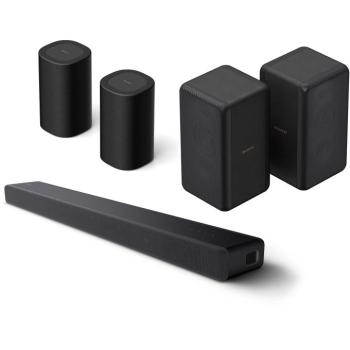 Sony HT-A3000, Dolby Atmos® 3.1 + 2× Sony SA-RS3S + Sony BRAVIA Theatre Sub 7 kép