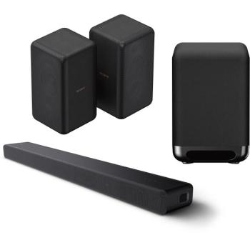 Sony HT-A3000, Dolby Atmos® 3.1 + 2× Sony SA-RS3S + Sony SA-SW5 kép