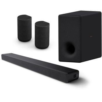 Sony HT-A3000, Dolby Atmos® 3.1 + 2× Sony SA-RS5 + Sony SA-SW3 kép