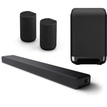 Sony HT-A3000, Dolby Atmos® 3.1 + 2× Sony SA-RS5 + Sony SA-SW5 kép
