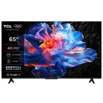 TCL V6C 65V6C 165,1 cm (65") 4K Ultra HD Smart Wi-Fi Fémes 2... kép