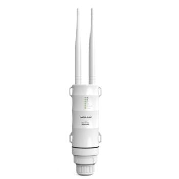 Wi-Fi WLAN kültéri jelerősítő Repeater, WL-WN57 2.4/5GHz, adapterrel, fehér kép