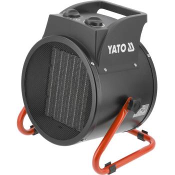 YATO Elektromos hőlégbefúvó, hordozható, 5000 W kép