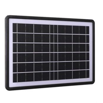 12W-os 5 töltőfejes szolár panel – 26×37 cm napelemes töltő panel (BBV-M)