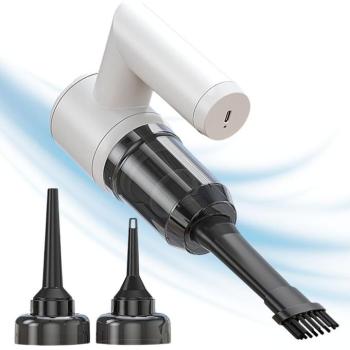2 az 1-ben autós porszívó és fúvó USB-töltéssel kép