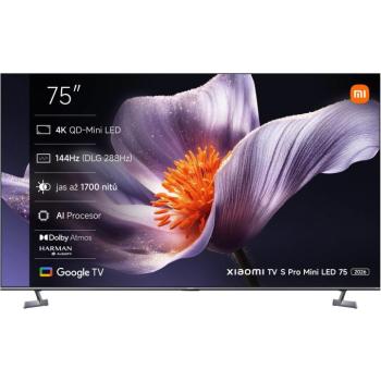 75" Xiaomi TV S Pro Mini LED kép