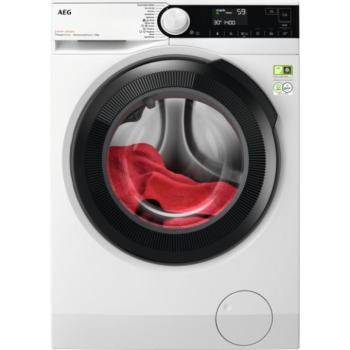 AEG LFR83844VE Elöltöltős mosógép A,8 kg,Normál mélység,1400 ford/perc,72 dB,Inverter motorral,Gőzfunkcióval kép