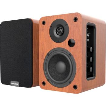 Aiwa SPA-200BR aktív polcsugárzó hangfalpár 2 x 25W RMS, Bluetoot... kép