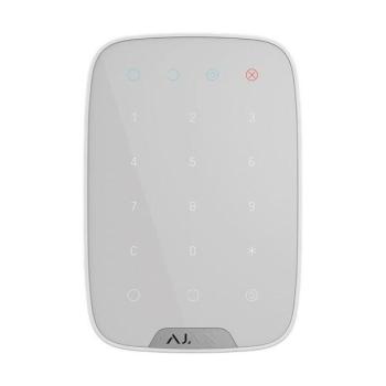 AJAX Keypad Vezeték Nélküli Érintés Vezérelt Kezelő Wh Fehér kép