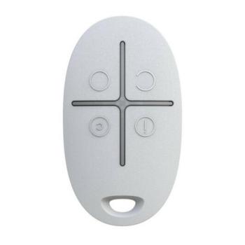 Ajax SpaceControl-White 4 funkciós led vissza jelzéssel, fehér tá... kép