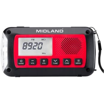ALAN Midland ER100 Vészhelyzeti rádió, 2600 mAh