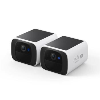 ANKER EUFY Kamera, SoloCam S220, 2K, Beépített Napelem, AI arcfelismerés, WiFi-s, kültéri (2db/csomag) – E8134321 kép