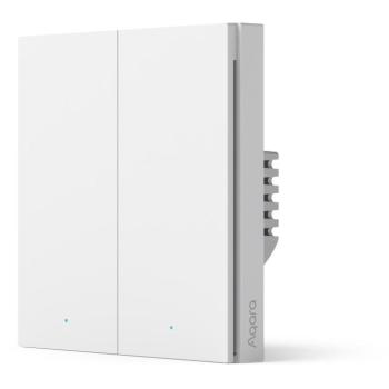 AQARA Smart Wall Switch H1 (With Neutral, Double Rocker) kép