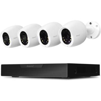 Arenti 8CH 8MP/4K POE NVR kit with 4pcs IP Cameras kép