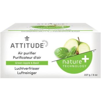 ATTITUDE Nature+ légfrissítő és szagelnyelő zöldalma és bazsalikom illattal, 227g kép