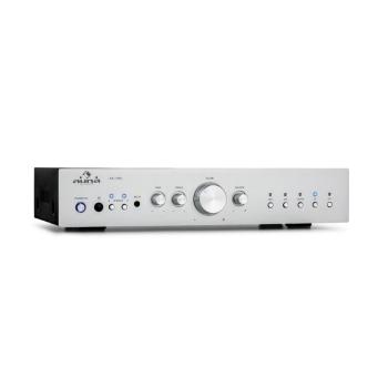 Auna AV2-CD608BT, HiFi sztereo erősítő, 4 x 100 W RMS, BT, digitális optikai bemenet kép