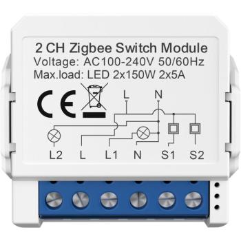 AVATTO ZWSM16 Zigbee (2-gang) kép