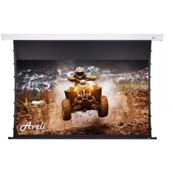 AVELI PREMIUM, elektromos motoros roletta, 100", (16:9), metál kép