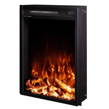 Beépített elektromos kandalló Miriam, Art Flame, 601×496×136 mm, 1500 W, 2 fűtési fokozat, 5 lángfényességi szint, Időzítő kép