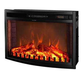 Beépített elektromos kandalló Zakynthos, Art Flame, 506×711×204 mm, 1500 W, 2 fűtési fokozat, 5 lángfényességi szint, Időzítő kép