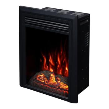 Beépíthető elektromos kandalló Cris, Art Flame, 568×480×163 mm, 1500W, 10 lángszín, 2 fűtési fokozat, 5 lángintenzitási szint, Időzítő kép