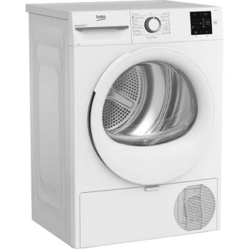 Beko BM3T372E0W Hőszivattyús szárítógép, 7 kg, 17 program, SteamC... kép
