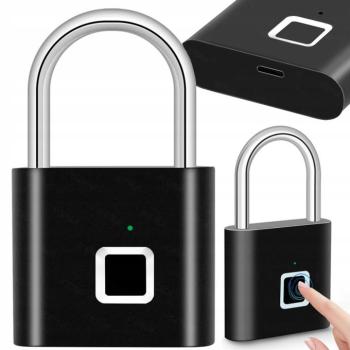Biometrikus ujjlenyomat-felismerő lakat 2 személynek vésznyitási funkcióval