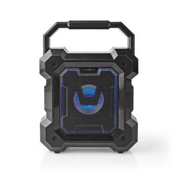 Bluetooth® hangszóró | Maximális akkumulátor lejátszási idő: 13 óra | Asztali Dizájn | 5 W | Mono | Beépített mikrofon | Fekete kép