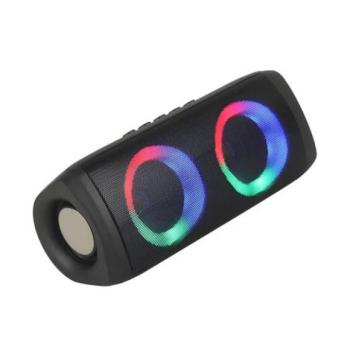 Bluetooth hangszóró, vezeték nélküli, tiszta sztereó hangzás – fekete kép