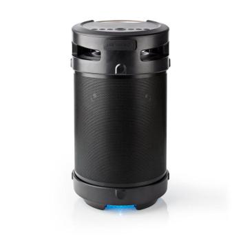 Bluetooth® Party Boombox | 3.5 óra | 4.1 | 210 W | Media lejátszás: AUX / USB | IPX5 | Összekapcsolható | Hordozó fogantyú | Party fények | Ezüst / Fe kép