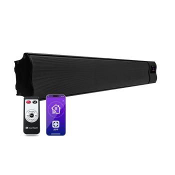 Blumfeldt Cosmic Beam Smart 24, infravörös hősugárzó, 2400 W, vezérlés applikáción keresztül, fekete kép