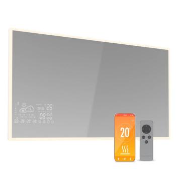 Blumfeldt Infravörös fűtőtest, Smart Mirror, Infravörös sugárzás, 600 W, IP43 kép