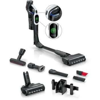 Bosch BCS1041WAC vezeték nélküli porszívó Unlimited 10 MicroClean fehér kép