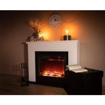 Brooklyn & Lorance elektromos kandalló, Art Flame, 855×1150×270 mm, 1500 W, 3 lángszín, 2 fűtési fokozat, 5 lángintenzitási fokozat kép