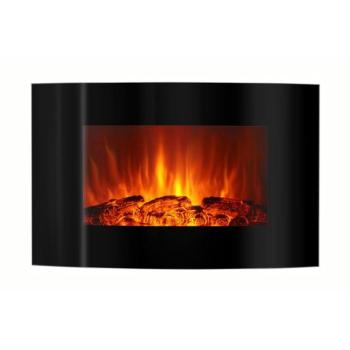 Carlos elektromos fali kandalló, Art Flame, 560×885×135 mm, 2000 W, 7 lángszín, Termosztát, 5 lángfényességi szint kép