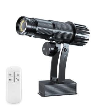 Céges-/Reklámlogó LED projektor, 20W, folyamatosan forgó logó, távirányító kép