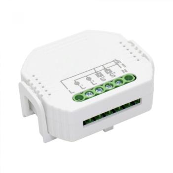 Chameleon CH-WZB-DI2-100 fényerőszabályzó fali modul, vezeték nélküli, 2 fázisú, max. 10 A / áramkör, dimmer, ZigBee 3.0, 18 x 47 x 52 mm kép
