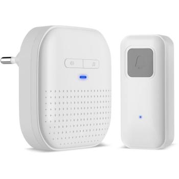 CONNECT IT DOORBELL vezeték nélküli csengő, konnektorba, fehér kép