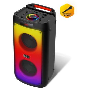 CONNECT IT Hyperbass BEAT+ vezeték nélküli parti hangszóró, FEKETE kép