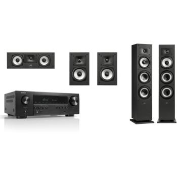 Denon AVC-S670H, fekete + Polk MXT60 / MXT30C / MXT15 kép