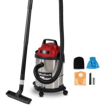 Einhell 2347405 TC-VC 1540 S Ipari száraz-nedves porszívó kép