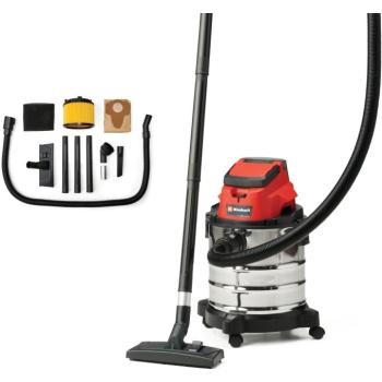 EINHELL akkus száraz-nedves porszívó TC-VC 18/20 Li S-Solo, 2347130 (akku nélkül) kép